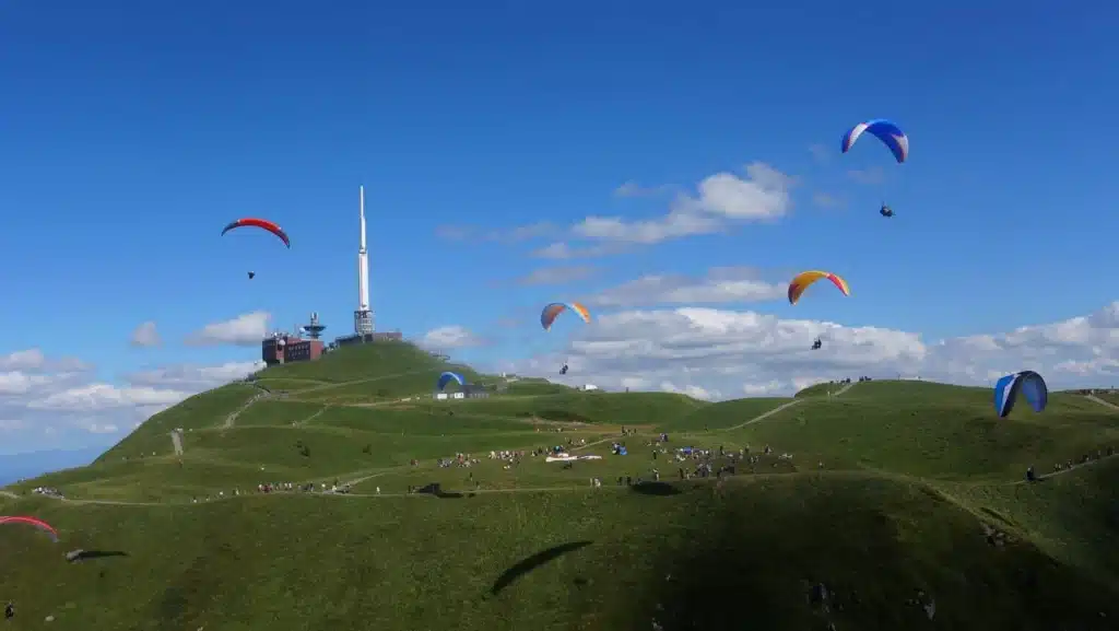 parapente puy de dome