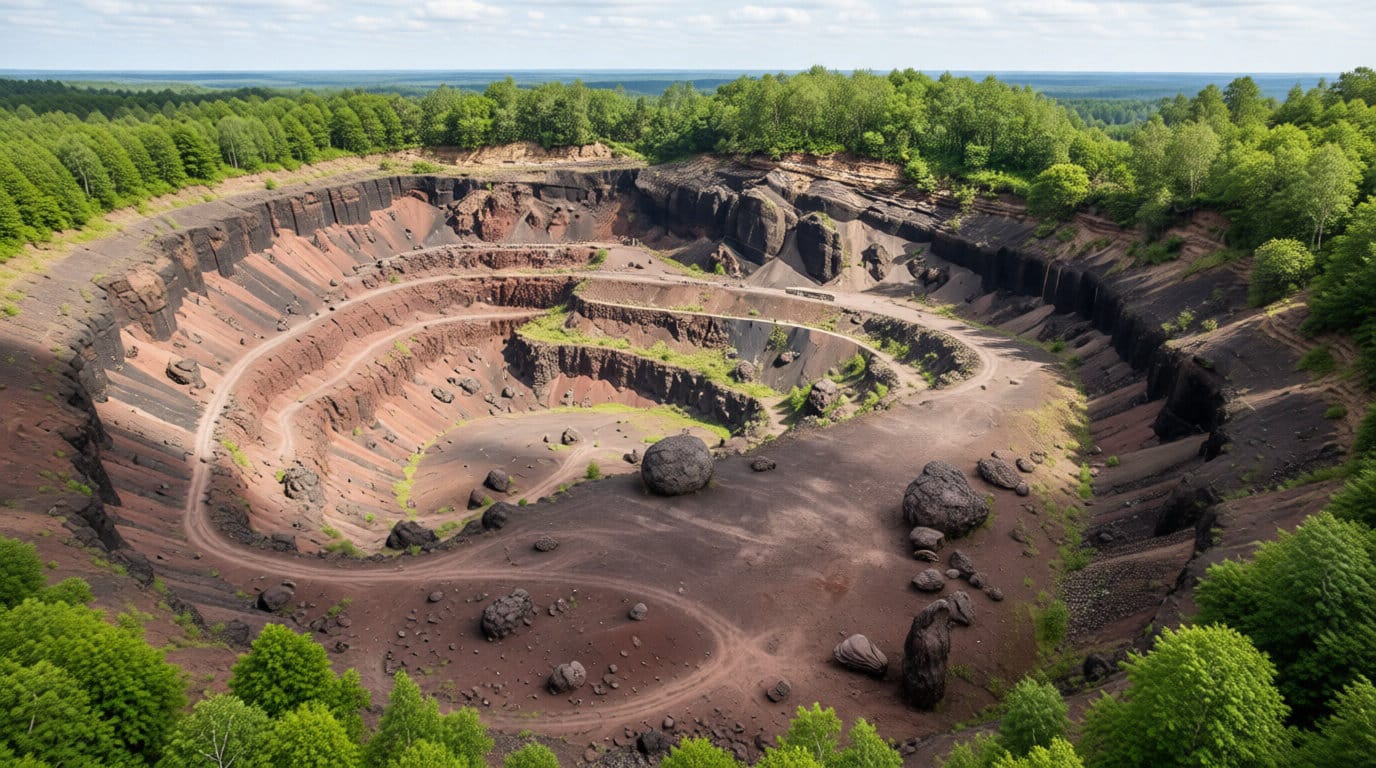 Le Volcan de Lemptégy pour marcher littéralement dans un cratère