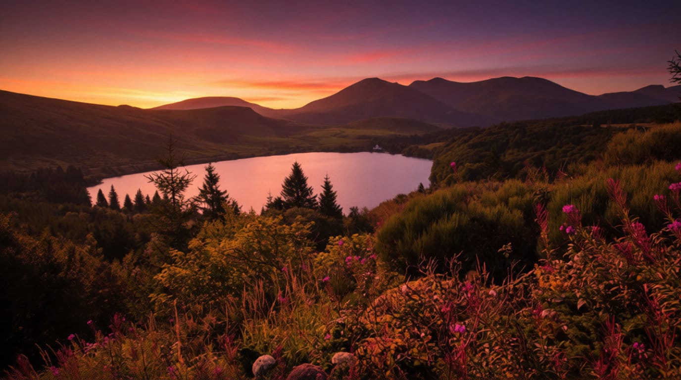 Lac de Guéry : panorama montagnard et activités de plein air
