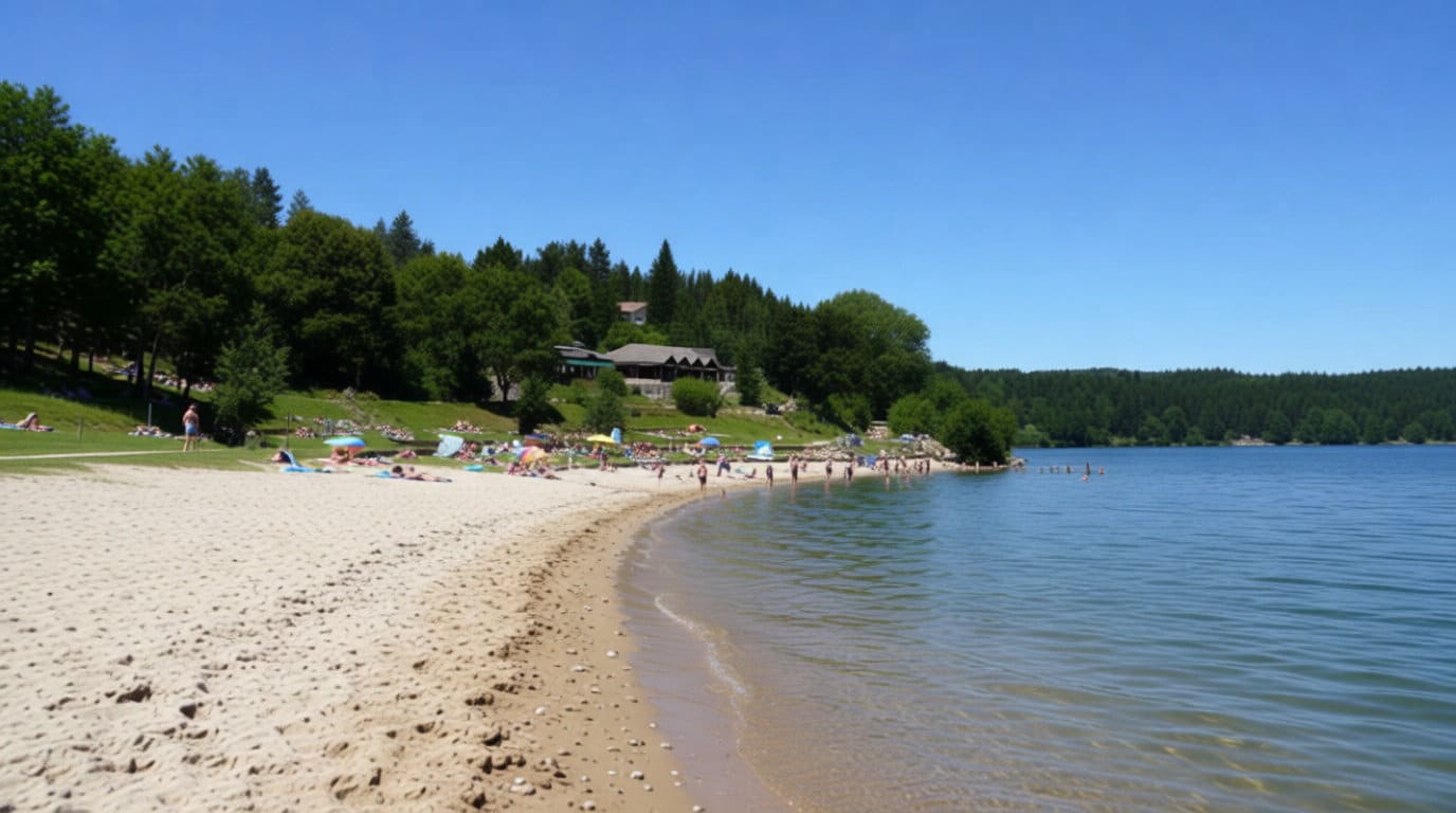 Lac d'Aydat : le rendez-vous nautique aux portes de Clermont-Ferrand